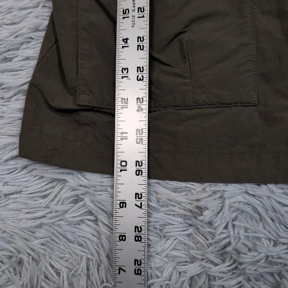 Eddie Bauer Jacket Womens S Green Travex Coat Zip Up Comfort Pockets Gorpcore - Picture 4 of 13